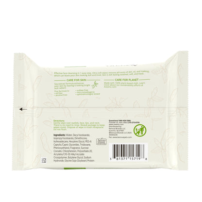 Positively Radiant Oil-Free Makeup Remover Facial Wipes, 25 Count