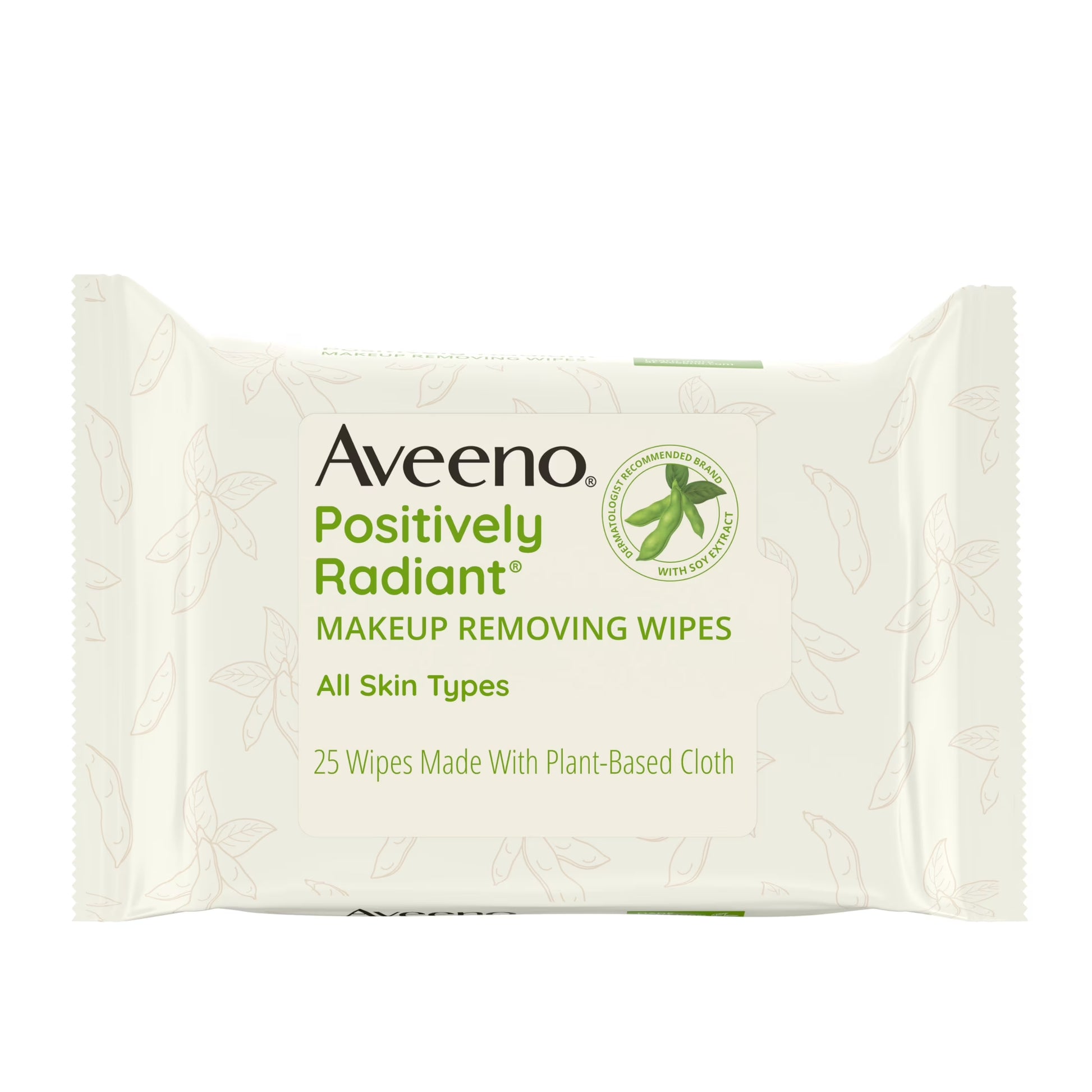 Positively Radiant Oil-Free Makeup Remover Facial Wipes, 25 Count