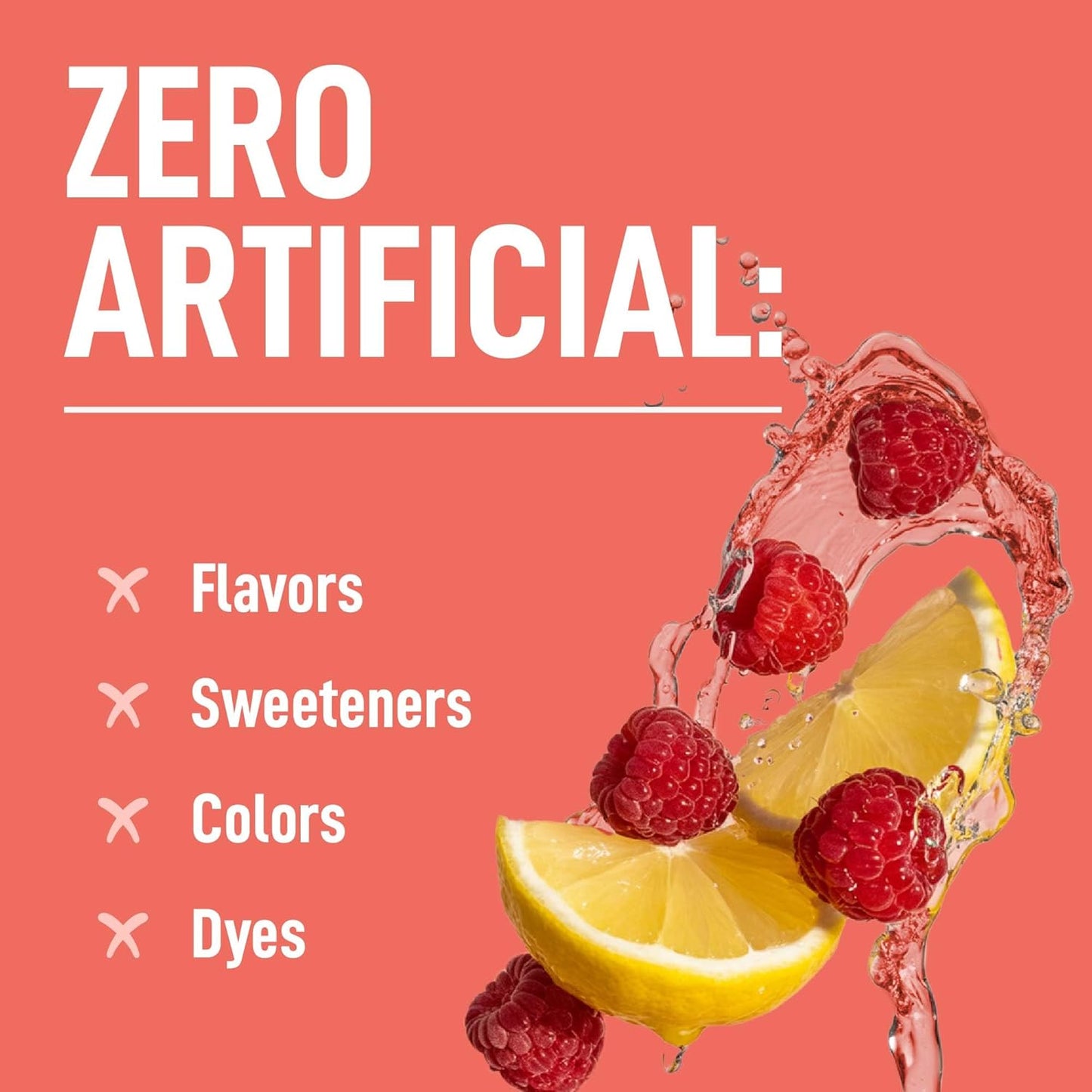 Electrolytes Powder – Raspberry Lemonade Flavor 50 Servings – No Sugar Hydration Supplement with Magnesium, Potassium, Sodium – Keto, Vegan, Fasting-Friendly, Zero Calorie Electrolyte Drink
