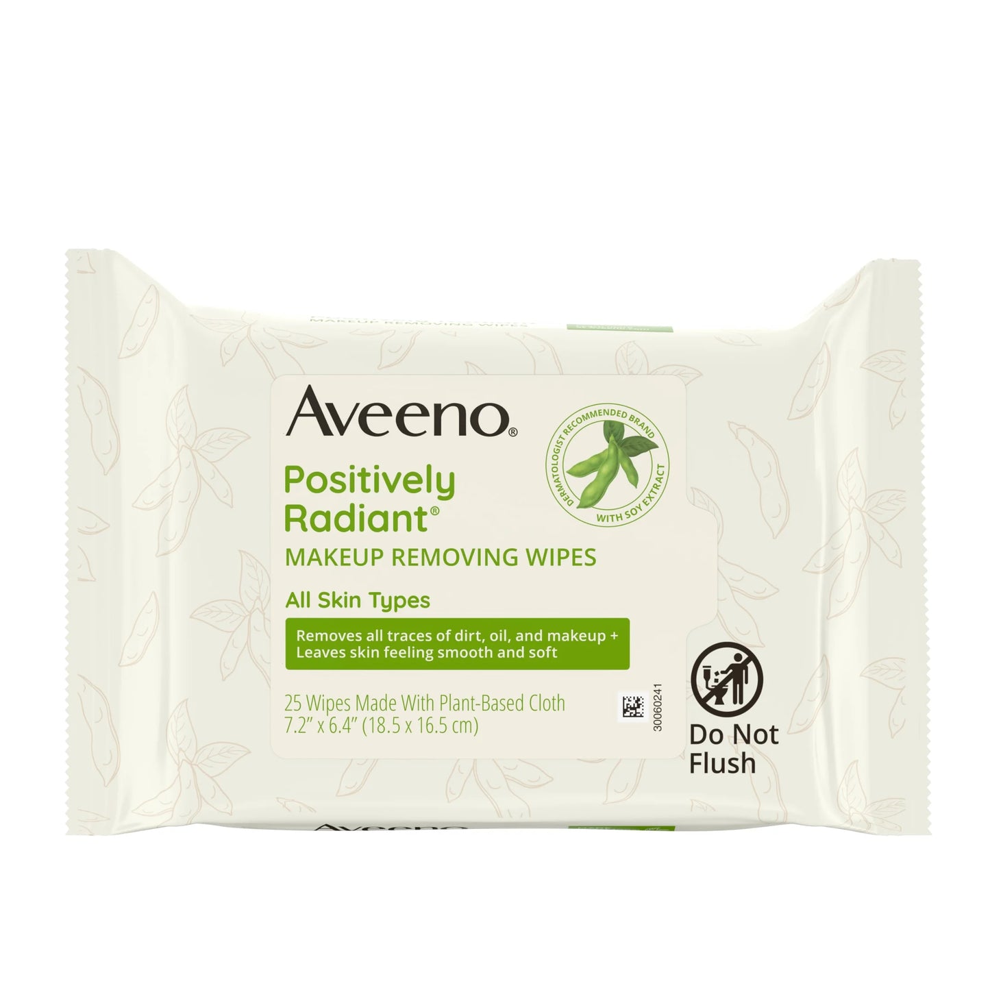 Positively Radiant Oil-Free Makeup Remover Facial Wipes, 25 Count
