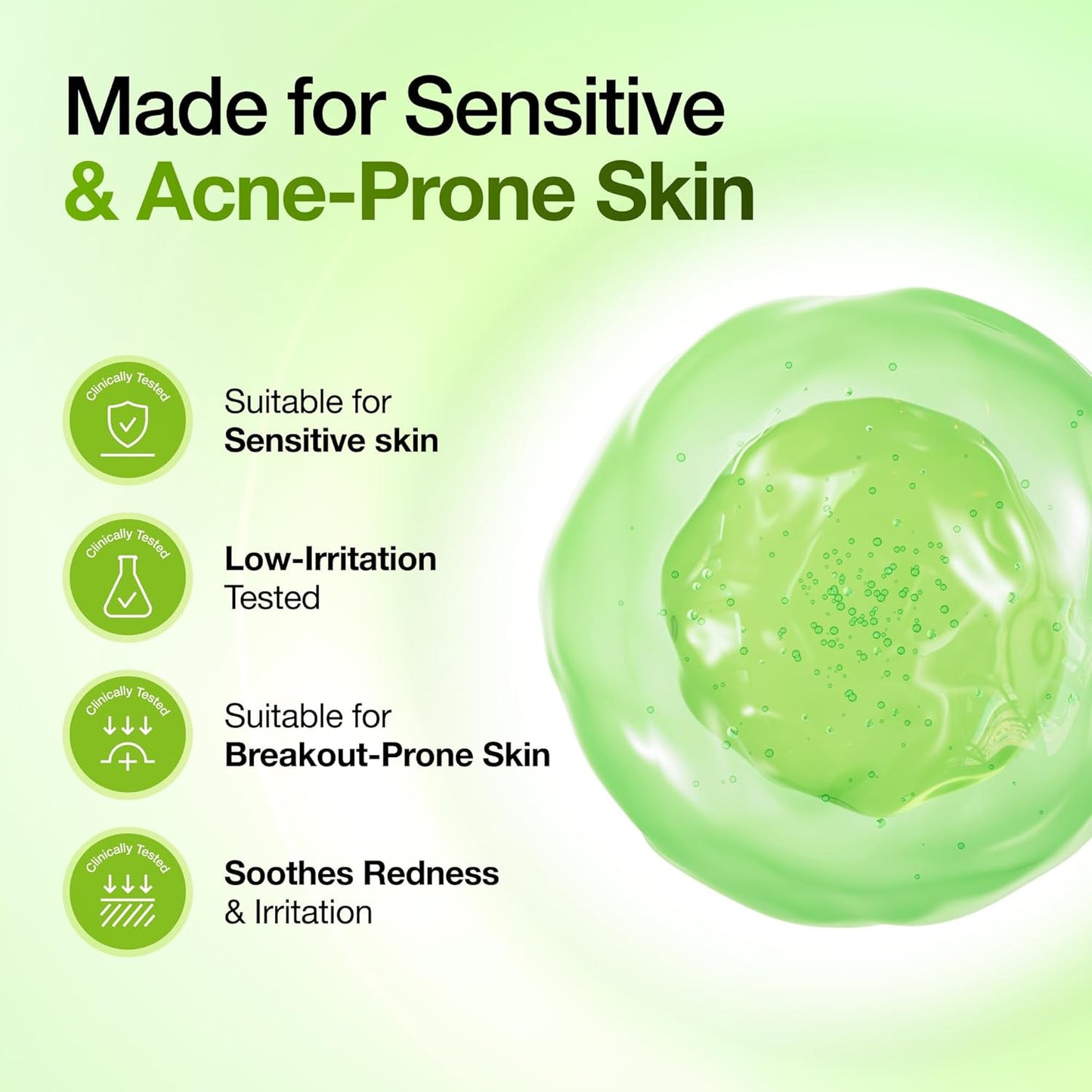 Azelaic Acid 10 Hyaluron Redness Soothing Serum, Facial Serum for Blemish-Prone & Oily-Prone Skin, Lightweight & Hydrating Blemish Care, Hyaluronic Acid, Korean Skincare, 1.01 Fl Oz.